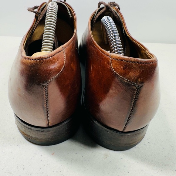 Paul Stuart Oxford Shoes Men Size 9  Brown Leather Lace-Up Low Top main image 8